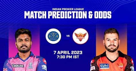 sunrisers hyderabad betting odds|Sunrisers Hyderabad v Rajasthan Royals: Prediction, Tips and Odds.